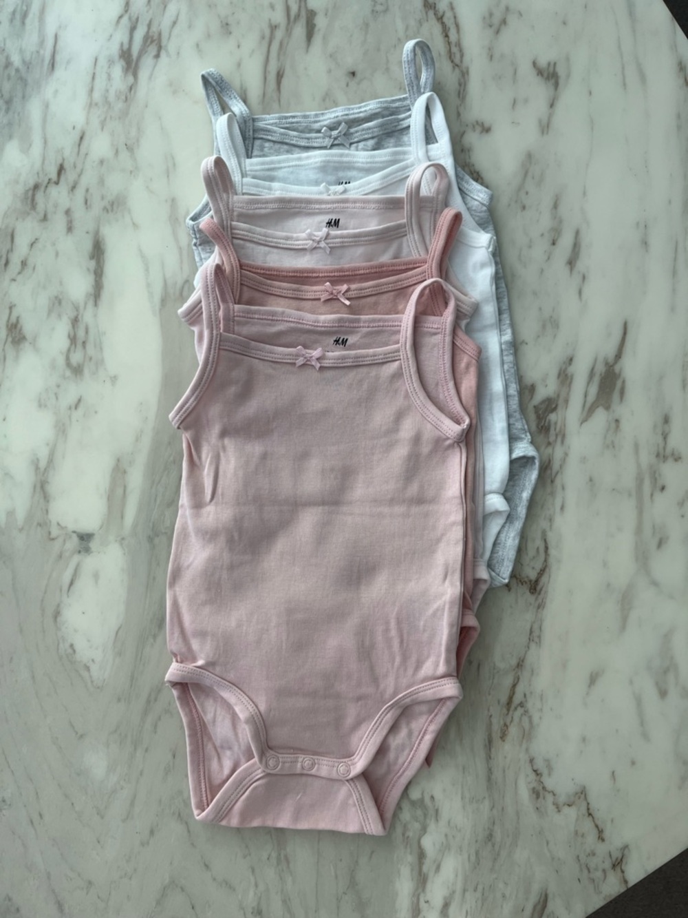 H&M Sleeveless Bodysuits